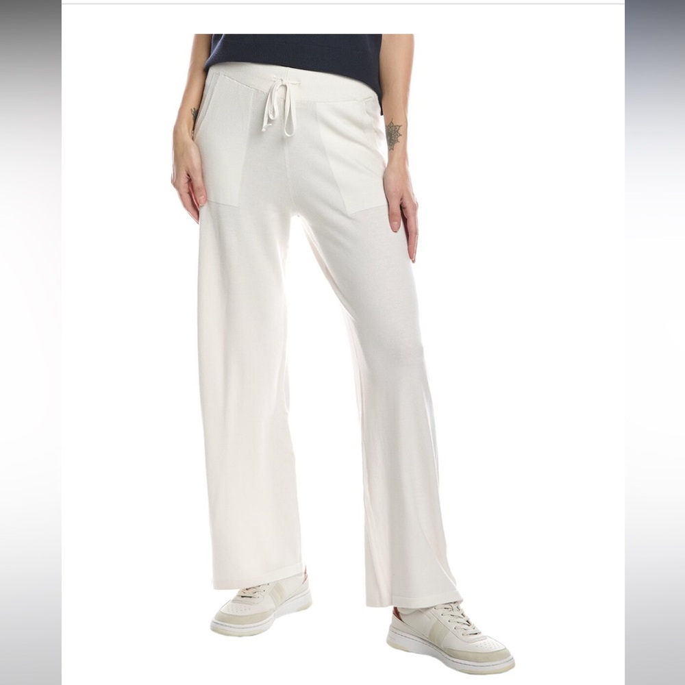 NWT Splendid White Light Weight Sweater Pants Size M
